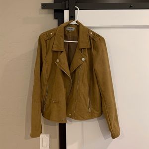 Kenneth Cole Polyester Moto Jacket